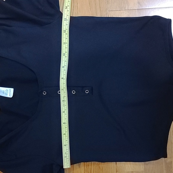 Cloth by Design Women's Black Long Sleeve Bodysuit (Sz S) - Picture 3 of 6